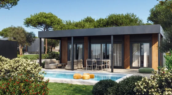 4-os. domek luxury basen morze
