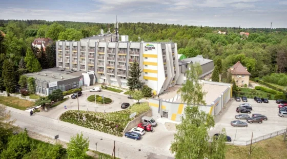 Hotel Polanica Resort*** znajduje się blisko centrum Polanicy-Zdroju