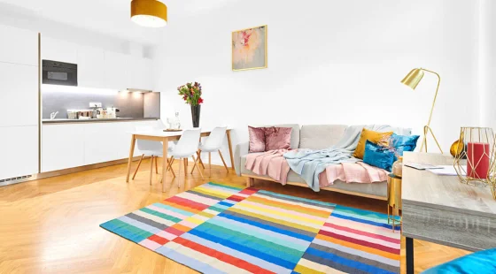 Apartament z 2 sypialniami + widok