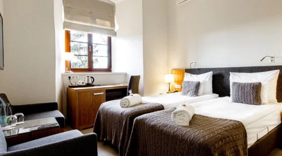 Pokój 2-os. standard twin w zamku