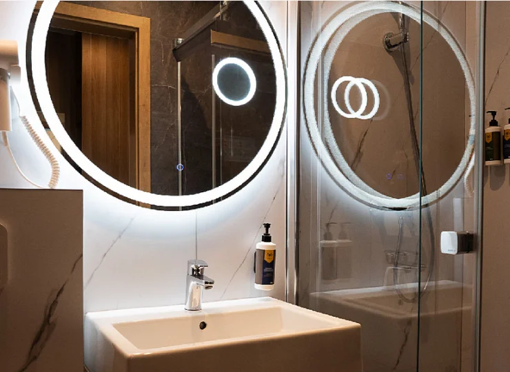 Łazienka w pokoju standard