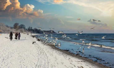 Nad morze warto przyjechać też zimą