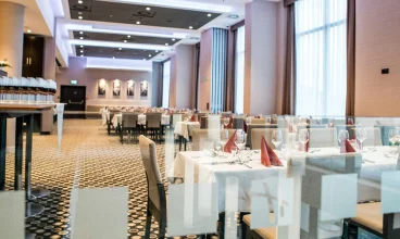 Elegancka restauracja Zagłębie Smaku serwuje pyszne dania