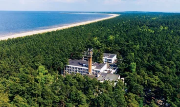 Hotel Orle jest położony na Wyspie Sobieszewskiej, to spokojna dzielnica Gdańska