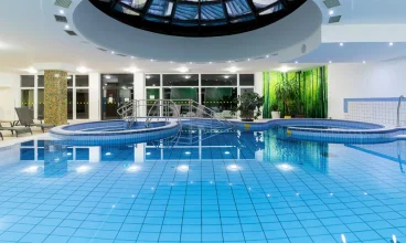 Napfeny to 3* hotel z basenami w znanym węgierskim uzdrowisku