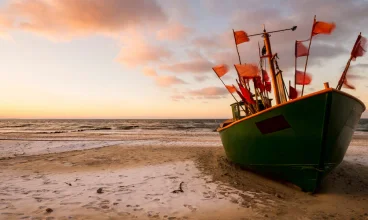 Bałtyckie plaże są piękne o każdej porze roku