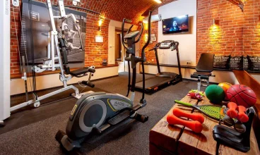 Aktywni Goście mogą korzystać z salki fitness