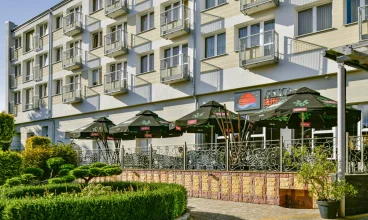 Alka Sun Resort jest położony w centrum Ustronia, tylko 120 m od plaży