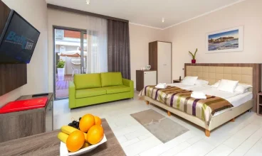 W ofercie są zarówno apartamenty typu studio, jak i z oddzielną sypialnią