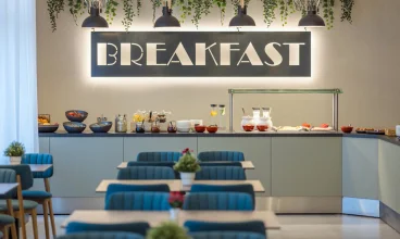 Hotel Baross oferuje komfortowy nocleg i pyszne śniadania