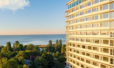 To hotel z widokiem na jezioro Balaton