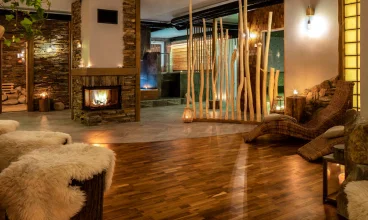 Hotel posiada strefę wellness ze światem saun