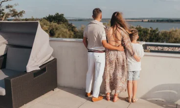 Molo Park to aparthotel nad morzem z widokiem na jezioro