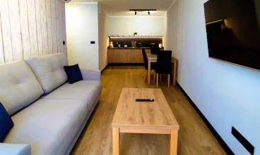 Dla gości zostały także przygotowane funkcjonalne apartamenty