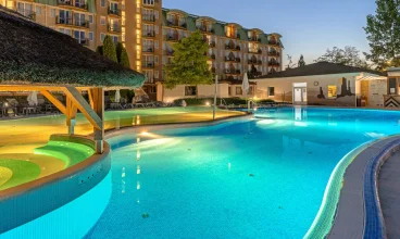 Hotel Europa Fit jest położony w węgierskim Heviz