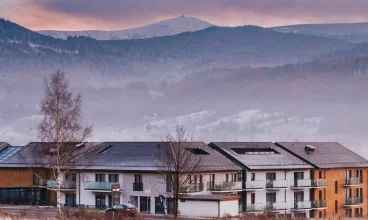 Z obiektu rozpościerają się piękne górskie panoramy