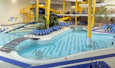 Aquapark Aquasziget to kompleks basenów i centrum odnowy biologicznej