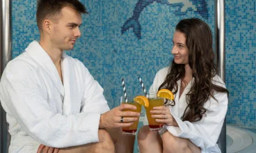 Dla gości przygotowano jacuzzi