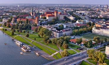 Premium Apartments by Wawel Castle mieszczą się u podnóża wawelskiego wzgórza