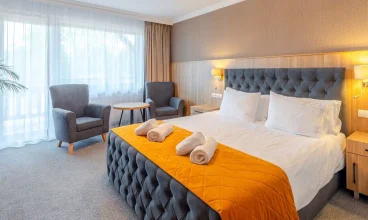 Znajdziecie tu wygodne pokoje i piękny widok