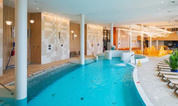 Strefa basenowa dzieli się na 2 części: Water & Fun (na zdjęciu) i Hot & Chill