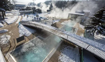 Park Termalny Vrbov to całoroczny kompleks basenów termalnych