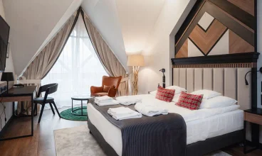 Stylowy pokój comfort zapewni wygodny pobyt