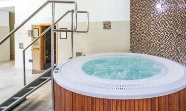 Dla gości przygotowano także jacuzzi