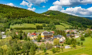 Hotel Helios w czeskim uzdrowisku Lipová-lázně