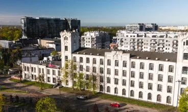 Budynek został starannie odrestaurowany