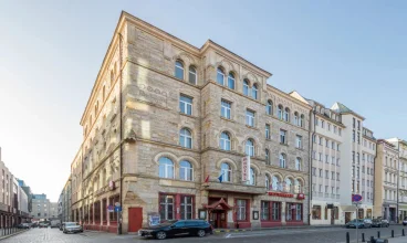 Hotel Lothus znajduje się blisko centrum Wrocławia