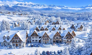 Luksusowy Sądelski Dwór jest położony w pięknej scenerii Tatr