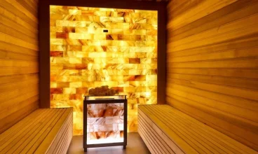 W hotelu Bystra są aż 4 sauny do wyboru, w tym - solna (na zdjęciu)