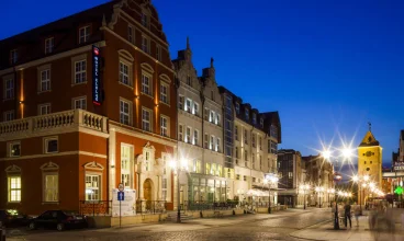 Komfortowy hotel położony w centrum Elbląga, na Starym Rynku