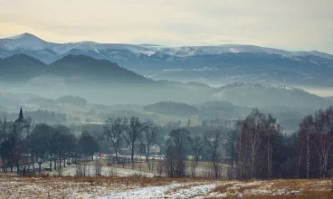 Karkonosze są przepiękne zimą - warto przyjechać o tej porze do Karpacza