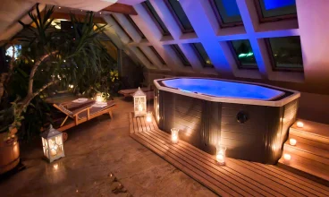 Strefa wellness znajduje się na 5 piętrze Rysy Boutique Hotelu