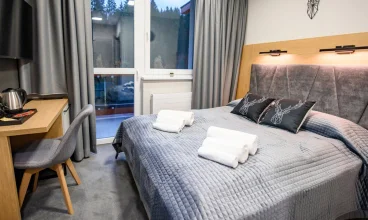 Wójcik SPA oferuje komfortowe pokoje w nowoczesnym stylu