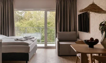 Na gości czekają zupełnie nowe apartamenty z balkonami i klimatyzacją