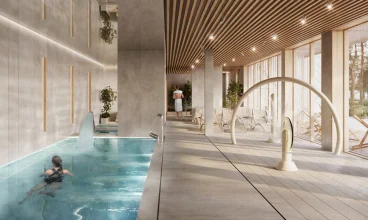 Nickel resort & wellnest to nowoczesny obiekt w Grzybowie obok Kołobrzegu