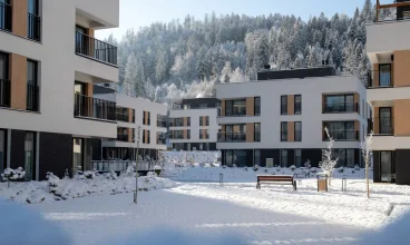Luksusowe apartamenty mieszczą się w 9 niedużych wolnostojących budynkach