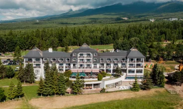 Hotel jest położony w miejscowości Gierlachów koło Wysokich Tatr