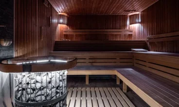 Można tu skorzystać z kilku saun: sauna fińska, ziołowa, sauna IR, biosauna