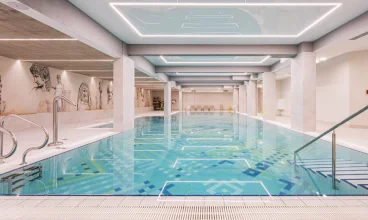 Platino Mare Resort & Spa szczyci się jednym z największych basenów hotelowych