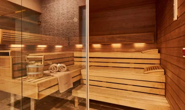 W strefie wellness oprócz basenu jest strefa saun