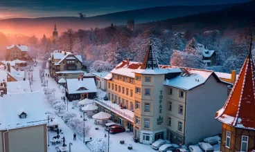 Dobrzyński Resort Topaz mieści się w samym sercu Świeradowa-Zdroju