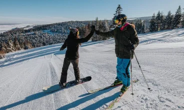 Przygotowano tu trasę dla początkujących i zaawansowanych