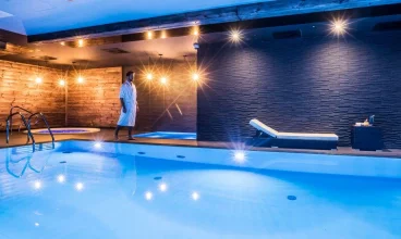 W strefie wellness znajduje się m.in. basen