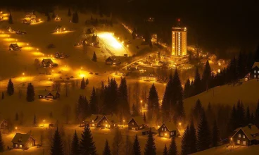 Zima w Karkonoszach jest malownicza