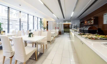 W hotelu dzień rozpoczyna się od smacznego śniadania