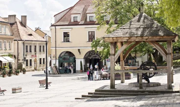 Hotel Pod Ciżemką znajduje się w malowniczym Sandomierzu